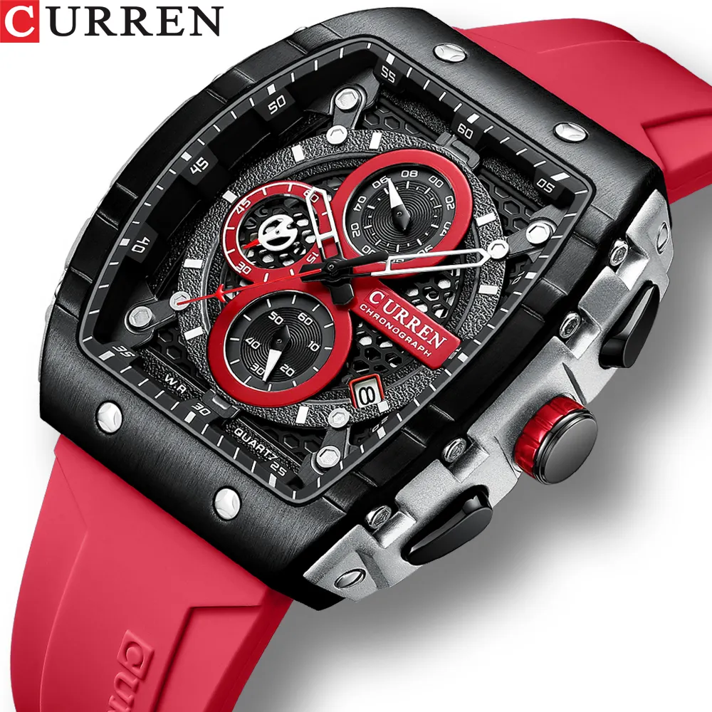 RELOJ CURREN REF. 8442 ROJO