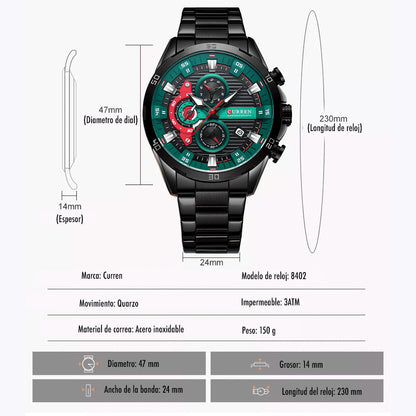 RELOJ CURREN REF. 8402