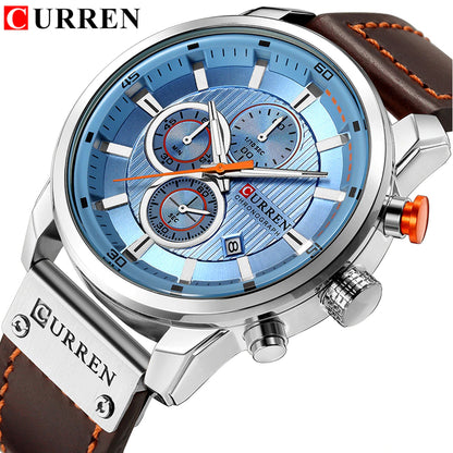 RELOJ CURREN REF. 8291 CAFE CELESTE