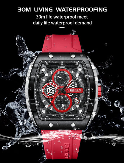 RELOJ CURREN REF. 8442 ROJO