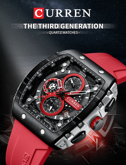 RELOJ CURREN REF. 8442 ROJO