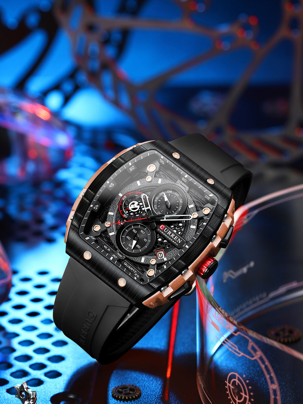 RELOJ CURREN REF. 8442 NEGRO