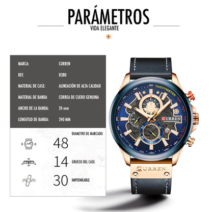 RELOJ CURREN REF. 8380 AZUL