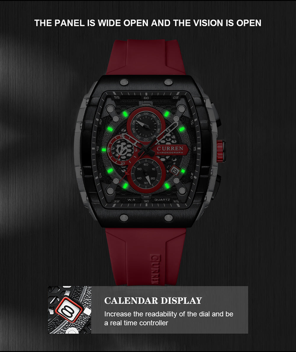 RELOJ CURREN REF. 8442 ROJO
