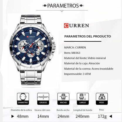 RELOJ CURREN REF: 8363