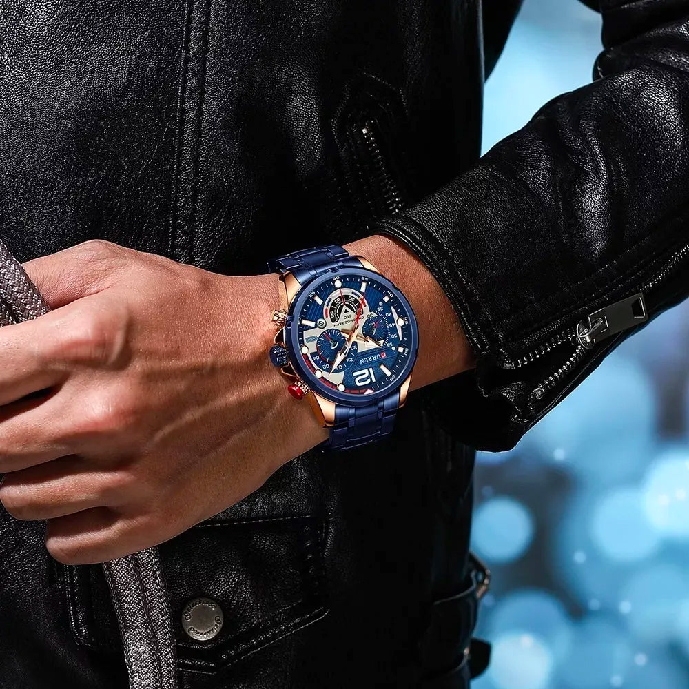 RELOJ CURREN REF. 8395 AZUL