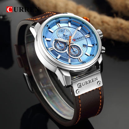 RELOJ CURREN REF. 8291 CAFE CELESTE