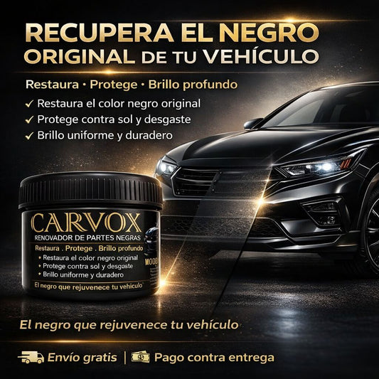 CARVOX - Renovador de partes negras